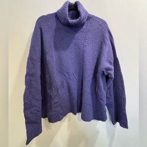 J. Crew Merino Wool Alpaca Turtleneck Sweater Size Extra Large